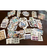 Large Lot Of U.S. Postage Stamps Singles 13c Thur $2 Mint NH  FV $585 +F... - $470.00