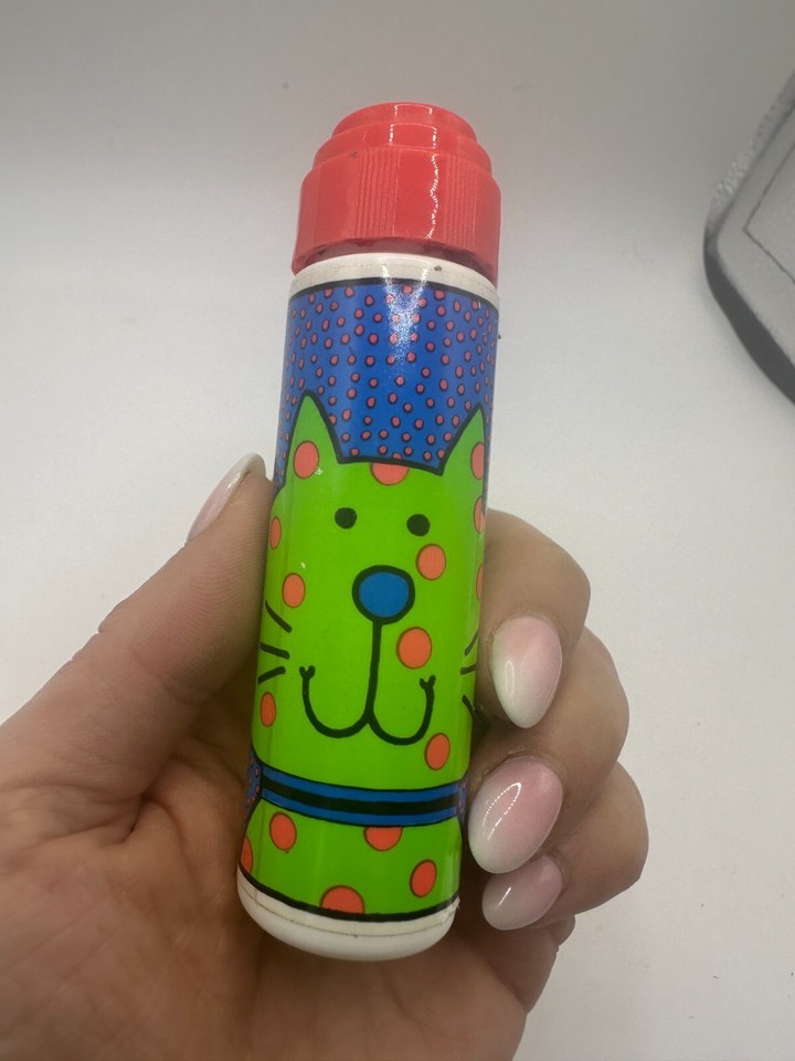 Vintage 1990 Avon Soapy Squeezer Zoo Charlie Cheetah Soap 1oz NOS - $5.00