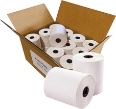 1 Ply Bond Receipt Paper Rolls 3&quot; x 150&#39; Bright White Paper for Kitchen ... - $66.95