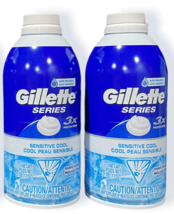 Gillette Series Sensitive Cool Shave Foam with Menthol 11 oz Lot Of 2 - $47.25 CAD