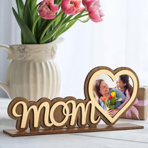 Mothers Day Picture Frame Wooden- Gifts for Mom from Daughter or Son- Pe... - £15.93 GBP