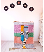 Extraordinary Azilal rug, Handmade rug, Moroccan Rug, colorful rug, area... - £1,059.15 GBP