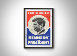 John F. Kennedy: A Time for Greatness Campaign Poster (1960) - £11.68 GBP+