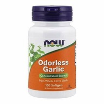 NOW Supplements, Odorless Garlic (Allium sativum), Concentrated Extract, 100 ... - £9.79 GBP