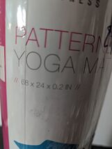 Tone Fitness Floral Patterned Yoga Mat 68 x 24 x .2 - $29.70