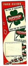 Superior Courts United  Winter Spring 1956 Motel Guide - £10.87 GBP