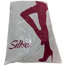 Silkies Medium Black Pantyhose Under Skirt 070206 Control Top USA Noir - $362.15 MXN