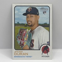 2022 Topps Heritage High Number Jhoan Duran Base RC #693 Minnesota Twins - £1.54 GBP