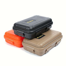 Plastic Waterproof Sealed Survival Tools Storage Box Case, Outdoor Camping Trave - £4.91 GBP+