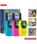Kids Walkie Talkies - Safe & Ergonomic Design for 3-12  Olds, Perfect Gift