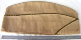 Vintage WW2 Khaki Officers Corps Garrison Cap      b - €25,32 EUR