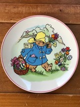 Vintage Schmid Signed 1980 A Year with Paddington Bear Small Porcelain Easter  - £6.85 GBP