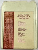 Donna Fargo - The Happiest Girl In The Whole USA - 8 Track Tape Stereo Audiopak - £4.68 GBP