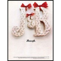 1988 H&amp;B Scotch Vintage Print Ad Christmas Wrapped Gift Wrapping Paper Wall Art - $10.97