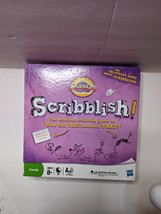 Hasbro Cranium SCRIBBLISH! Hilarious Scribbling Board Game Family Friends Fun - £19.08 GBP