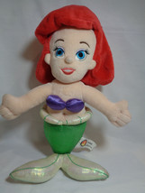 Disneyland Walt Disney World Little Mermaid Ariel Plush Doll 13&quot; -- damaged - £3.52 GBP