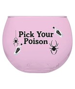 Slant Collections Halloween Roly Poly Cocktail Glass, 13-Ounce, Pick You... - $414.68 MXN