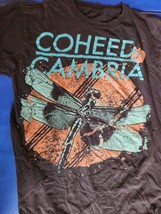 Youth Large Coheed and Cambria Dragonfly Slim Fit Shirt emo rock Claudio... - $11.63