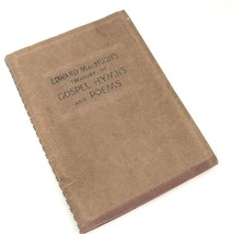 Edward MacHugh&#39;s Treasury of Gospel Hymns and Poems 1938 Spiral Gospel Singer - £5.91 GBP