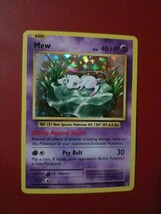 2016 HOLO MEW 53/108 XY Evolutions Pokemon Card - £7.71 GBP