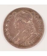 1831 50C Bust Half Dollar En Condición XF+, Detalle Fuerte, Color Gris O... - €271,32 EUR