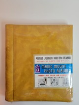 NIP NWT Giant Jumbo Photo Album 40 PGS 20 Sheets Magic Mount  - £8.61 GBP