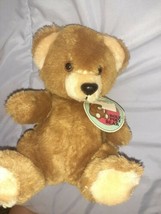Vintage Roly Poly Bear California Stuffed Toys  Plush Has Tags Deadstock Rattles - £31.64 GBP