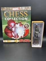Red Skull Black King - #7 - Eaglemoss Marvel Chess Collection With Magazine - $20.86