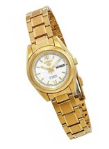 Women Watch SYMK30 Seiko 5 Seiko 5 Gold Tone Stainless - $465.53