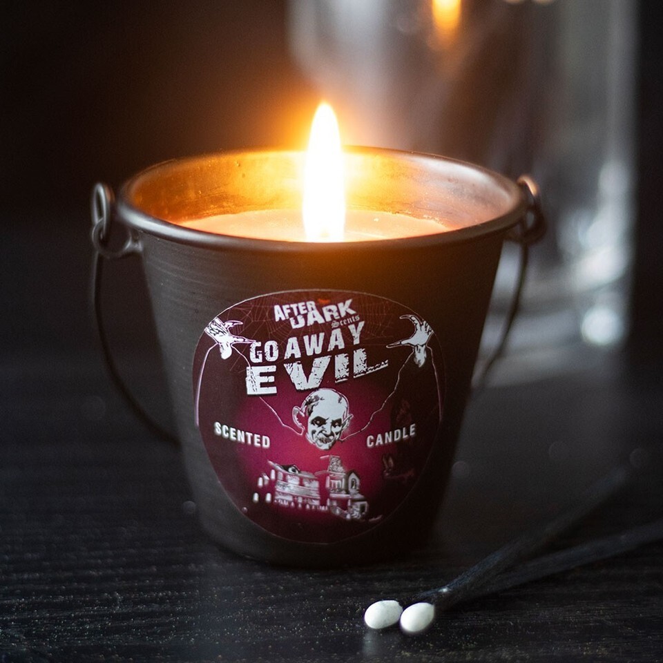 Go Away Evil Candle Bucket Item image 2