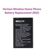✅Genuine Verizon Wireless Home Phone LVP2 Replacement Battery (BTY-WHPLV... - €10,85 EUR