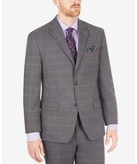 Sean John Msalisbury Men&#39;s Classic-Fit Check Suit Separate Jacket GreyPu... - €63,34 EUR