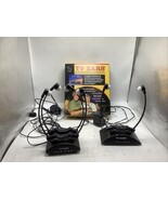 For Parts - TV Ears 5.0 Digital Wireless 3 Headset System Cables Base St... - $29.99