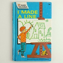 I Made A Line Leonard P. Kessler Vintage Childrens Book Bedtime Storybook - £9.42 GBP