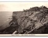 Path to Point Firmin Lighthouse San Pedro California CA UNP WB Postcard Z9 - $4.90