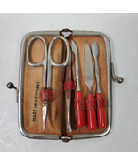 Antique Cuticle Kit Germany Pocket Size 3 Inch Collectible - $12.00
