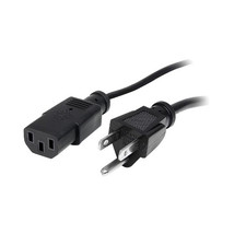 Startech PXT10112 12FT COMPUTER POWER CORD NEMA 5-15P TO C13 AC POWER MO... - $45.85