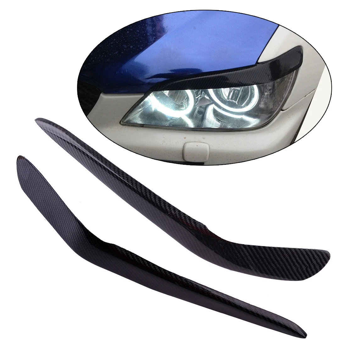1Pair   Headlight Eyelid Eyebrow Fit for  IS200 IS300  Altezza XE10 1998-2000 20 - £101.73 GBP