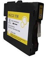 Ricoh 405535 Yellow Ink Print Cartridge Type GC21Y - $54.47 CAD