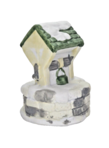 Ceramic Wishing Well Christmas Village Accessory Vtg 1991 Rex &amp; Lee - £7.57 GBP