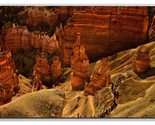 Vista IN Bryce Canyon National Park Utah Ut D10 Cartolina W22 - $3.36