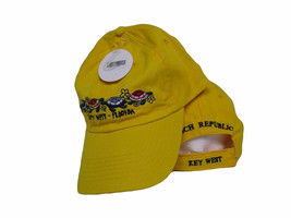 Key West Conch Republic Yellow Turtle Turtles Hat Cap - £17.55 GBP
