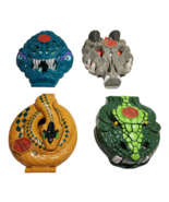 Vintage Mighty Max Doom Zone 1992 Dragon, Snake, Wolfship &amp; Ice Alien NO... - €38,13 EUR