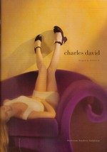 1993 Charles David Nathalie M Shoes Sandals Sexy Legs Vintage Print Ad 1990s - £4.62 GBP