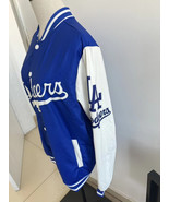 Custom LA Dodgers Varsity Jacket Size LARGE - $98.01