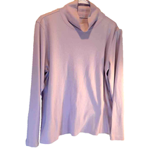 Lands End Women&#39;s Pullover Sweater Purple Long Sleeve Turtleneck Plus XL... - £15.56 GBP