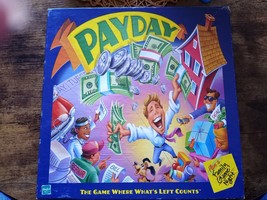 Hasbro Vintage Payday Board Game 2000 Edition Complete Set Parker Brothers - £14.68 GBP