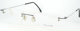 William S W40 F3 Black /OTHER Eyeglasses Glasses Rimless Wiliam S 49-16-135mm - £97.85 GBP