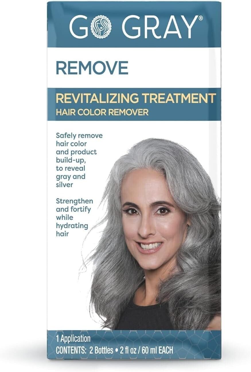 Go Gray Remove Revitalizing Treatment Hair Color Remover