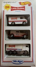 Nib 1994 Hot Wheels Special Edition Little Debbie Snacks Set Of 3 Grade A - £14.69 GBP